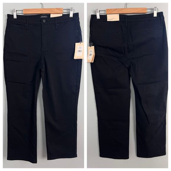 NYDJ‎ Women’s 12 Piper Ankle Straight Leg Jeans Lift x Tuck Classic Preppy Chic - Picture 15 of 15